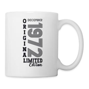 Original December 1972 50th birthday gift - Mug - white - Right