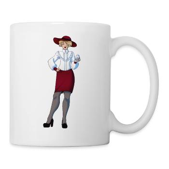 Eleanor - Tasse - Weiß - Rechts