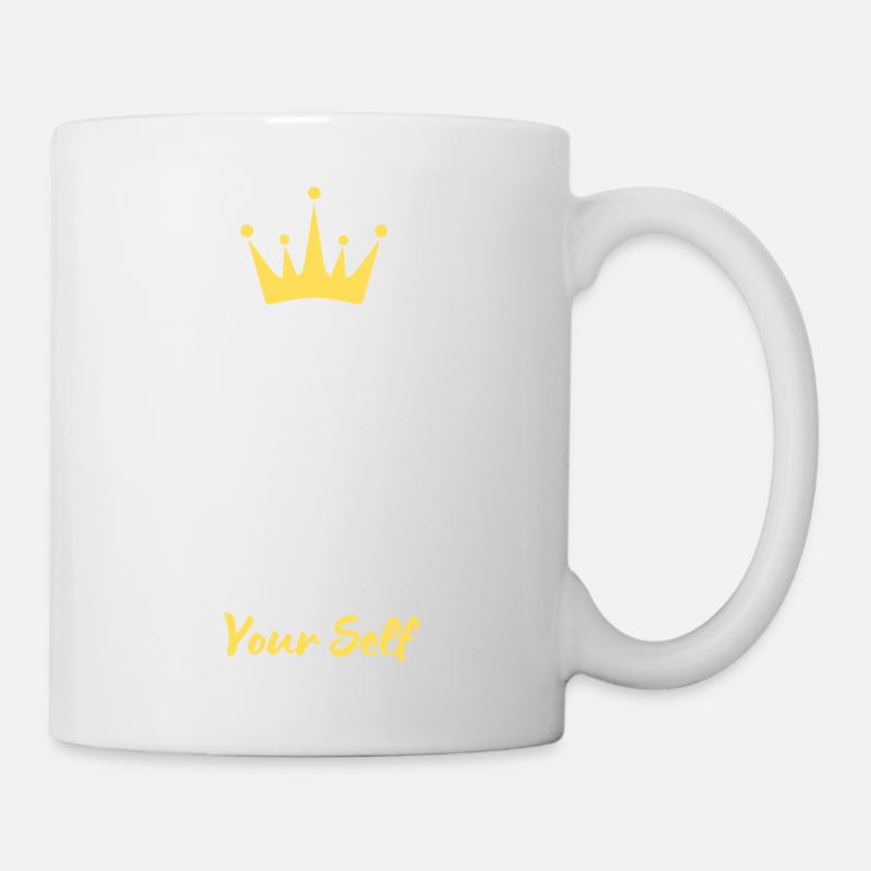 Keep calme and your Self - Mug - white