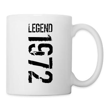 Legend 1972 black - Mug - white - Right