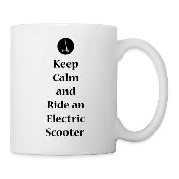 E-Scooter E-Roller Scooter - Mug - white - Right