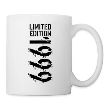 LIMITED EDITION 1999 SCHWARZ - Tasse - Weiß - Rechts