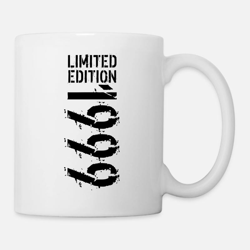 LIMITED EDITION 1999 NOIR - Mug blanc - blanc