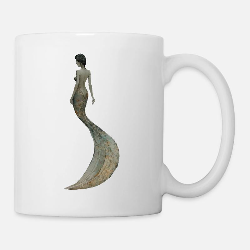 Sirène mystique - Mug blanc - blanc