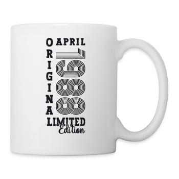 35e anniversaire homme April Né 1988 Original - Mug blanc - blanc - Droite