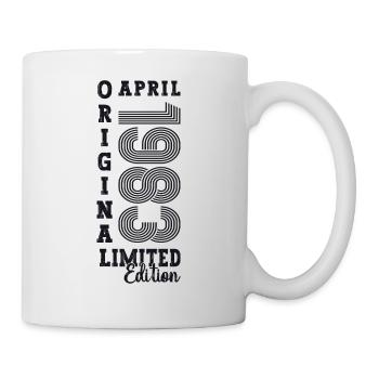 40e anniversaire homme avril né 1983 original - Mug blanc - blanc - Droite