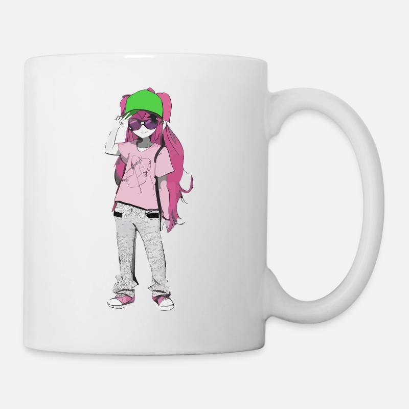 Madchen - Tasse - Weiß