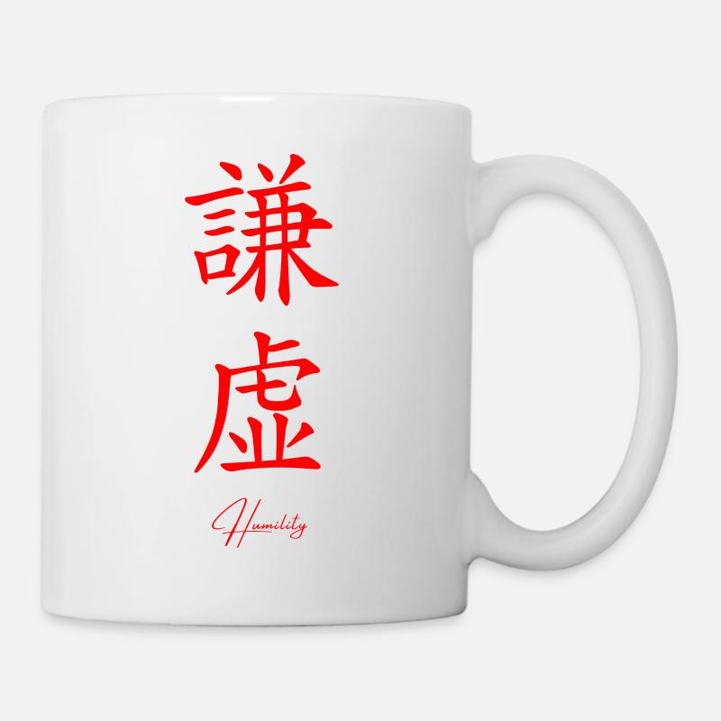 Japanisch - Tasse - Weiß