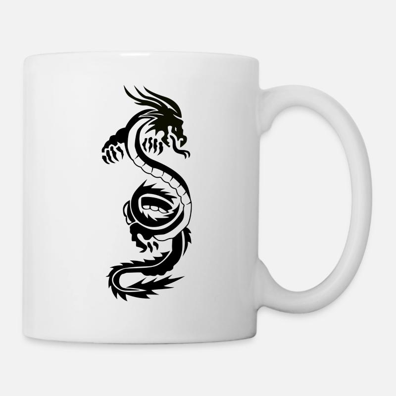 Logo du dragon - Mug blanc - blanc
