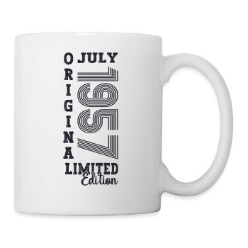 66th Birthday Man Original Juillet 1957 - Mug blanc - blanc - Droite