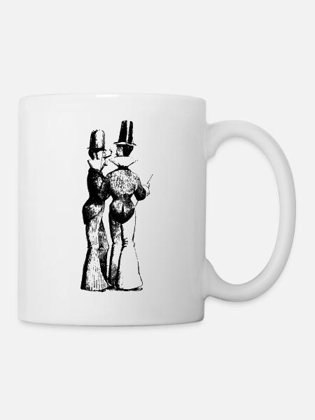 Dandys des 19. Jahrhunderts - Tasse - Weiß