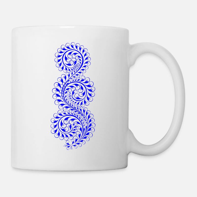 Damask - Mug - white