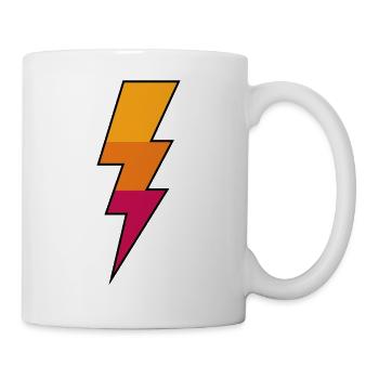 Blitz - Tasse - Weiß - Rechts