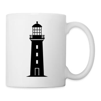 Phare - Mug blanc - blanc - Droite