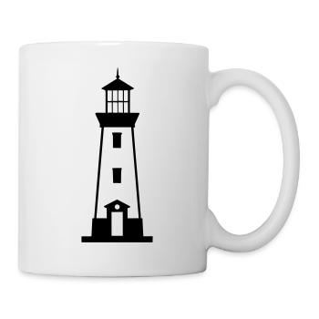 Phare - Mug blanc - blanc - Droite