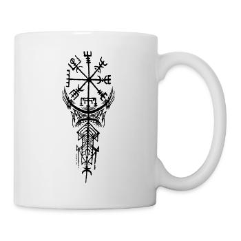 KELTISCHES MUSTER TATOUAGE2 - Tasse - Weiß - Rechts