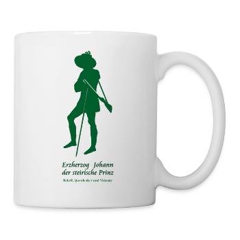 Erzherzog Johann - Tasse - Weiß - Rechts
