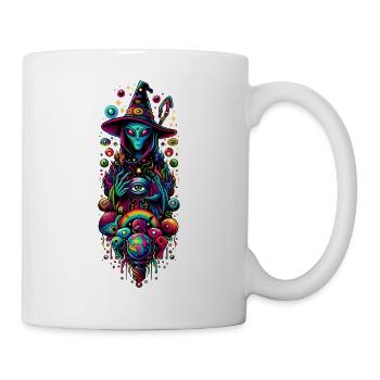 Rencontre extraterrestre - Mug blanc - blanc - Droite