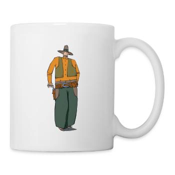 Cowboy - Mug blanc - blanc - Droite