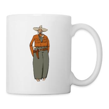 Cowboy - Mug blanc - blanc - Droite