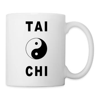 Tai Chi - Tasse - Weiß - Rechts
