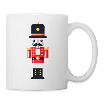 Weihnachtssoldat - Tasse - Weiß - Rechts