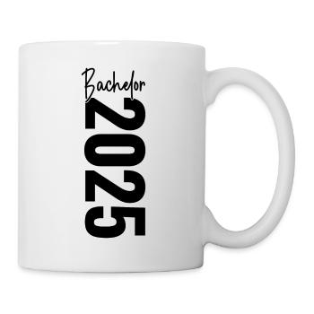Bachelor 2025 - Tasse - Weiß - Rechts
