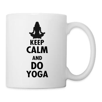 Yoga Méditation Spa Namaste - Mug blanc - blanc - Droite