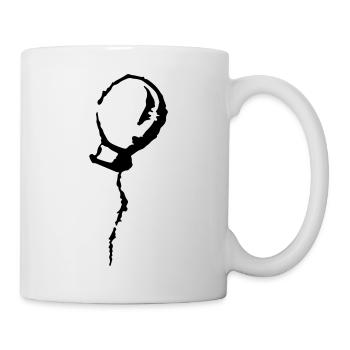 ballon - Tasse - Weiß - Rechts