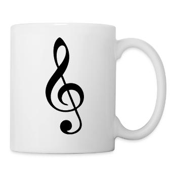 Conception unique de t-shirt clef - Mug blanc - blanc - Droite