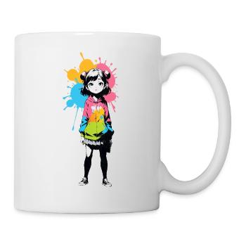 Street Art Girl 232346 - Mug - white - Right