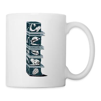 History of the Earth Geology Paleontology 1 - Mug - white - Right