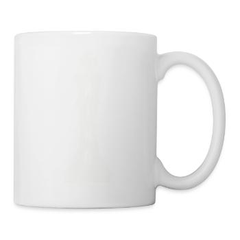 Chess piece king - Mug - white - Right