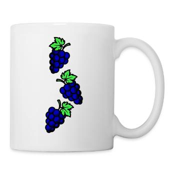 Grapes Symbol Grapes - Mug - white - Right