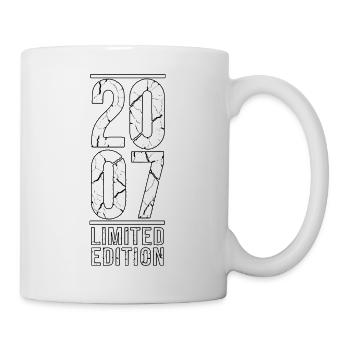 Made in 2007 – Vintage Retro Look - Mug - white - Right