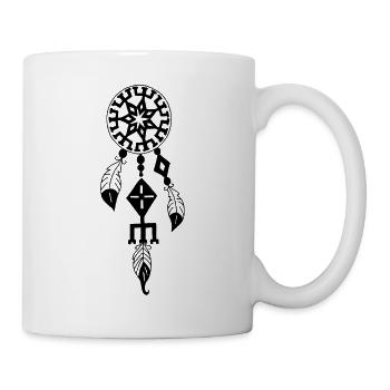 Black Dreamcatcher - Mug - white - Right