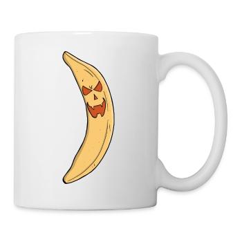 Banana Jack-o-Lantern - Mug - white - Right