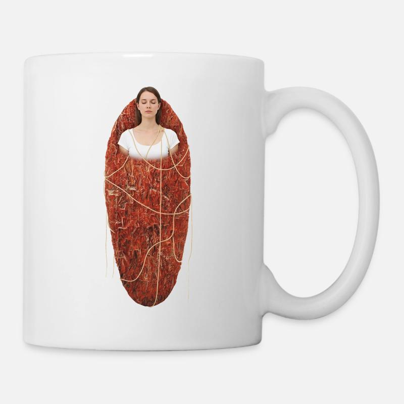 Kokon | Die Geburt des Selbst aus sich selbst - Tasse - Weiß