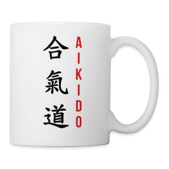 Aïkido - Art Martial - Aïkidoka - Mug blanc - blanc - Droite
