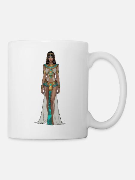 Cleopatra-Cosplay - Tasse - Weiß