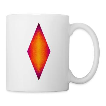 Neon Diamond, Heat Core, Prism Flame, Inner Fire - Mug - white - Right