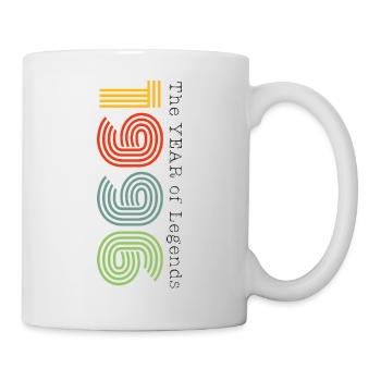 Millésime 1996 - Mug blanc - blanc - Droite
