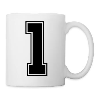 1 - Tasse - Weiß - Rechts