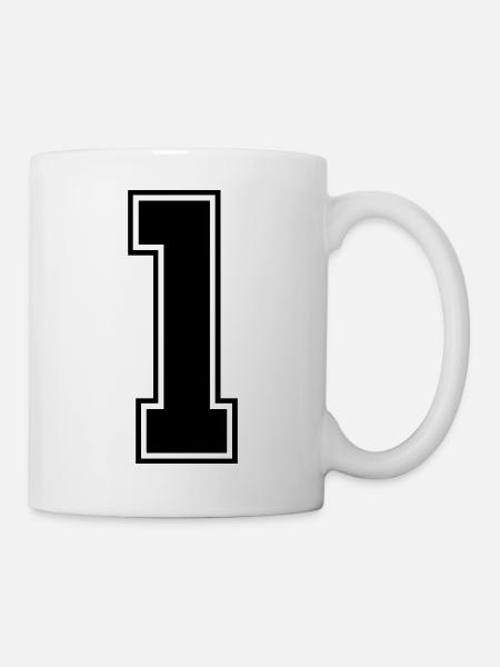1 - Tasse - Weiß