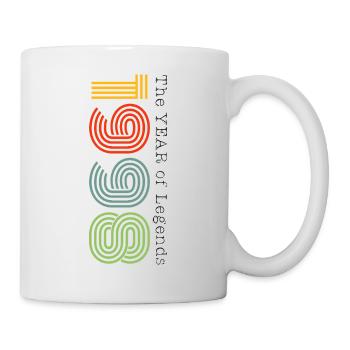 Millésime 1998 - Mug blanc - blanc - Droite
