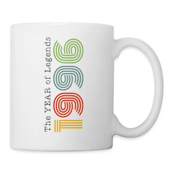 Vintage 1996 - Tasse - Weiß - Rechts