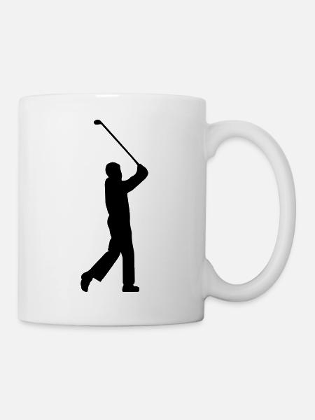 Golfer - Tasse - Weiß