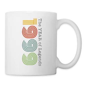 Millésime 1999 - Mug blanc - blanc - Droite