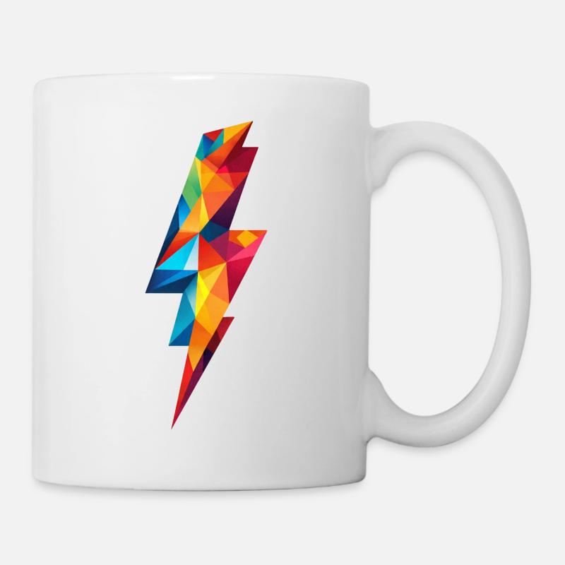 Flash Colors - Tasse - Weiß