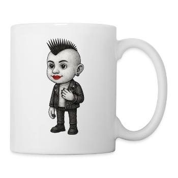 Punk Child - Mug blanc - blanc - Droite